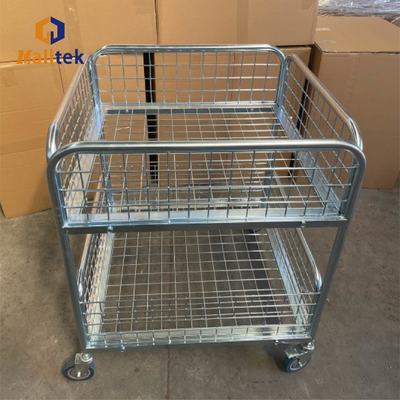 2 Layers Wire Shelf For Storage Supermarket