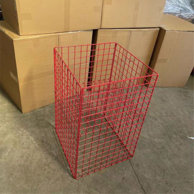 Supermarket Promotion Container Wire Mesh Stacking Baskets