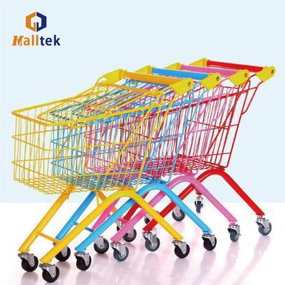 Hot sale Colourful Kids Trolley for Supermarket Shopping Trolley
