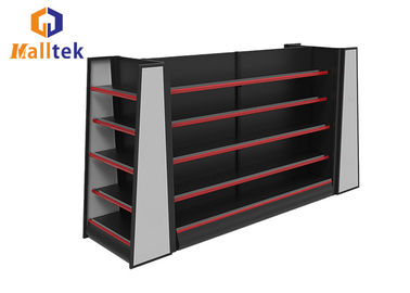 Professional Design Supermarket Gondola Shelving , Gondola Display Stands European Style