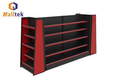 Professional Design Supermarket Gondola Shelving , Gondola Display Stands European Style