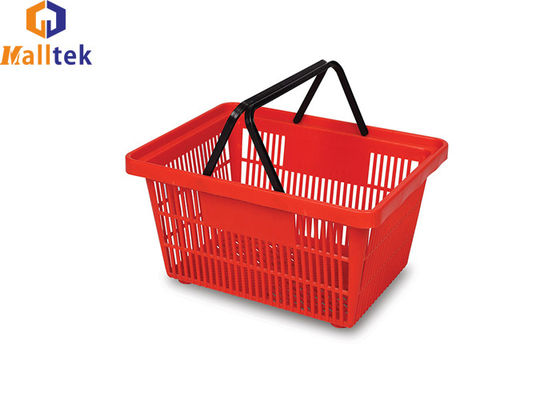 Supermarket 21L Tapered HDPP Plastic Grocery Basket